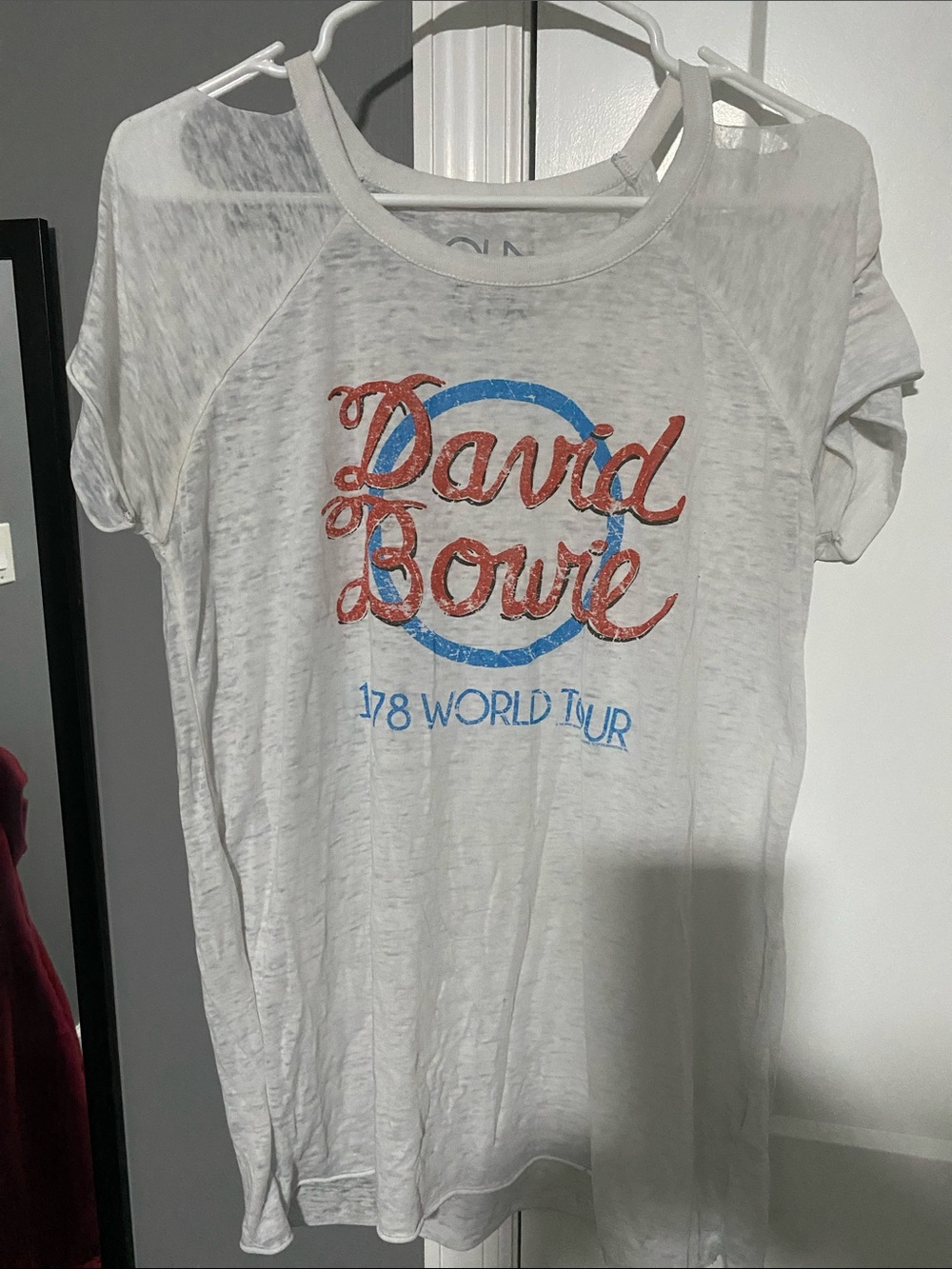 Chasor DAVID BOWIE COLD SHOULDER TEE